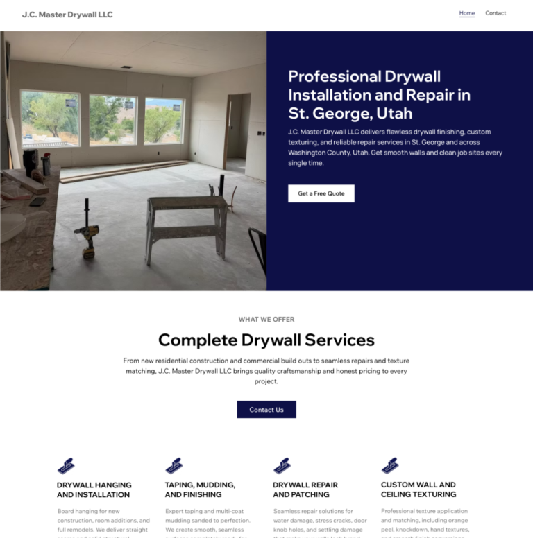 JC Drywall, St. George, Utah